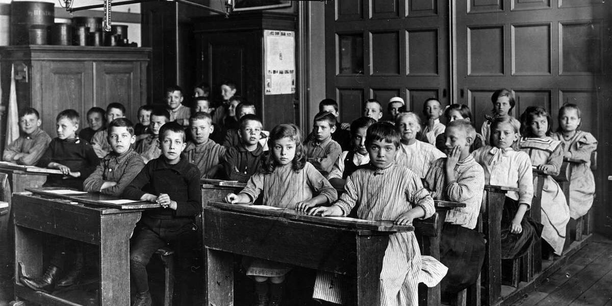 Schoolklas 1910